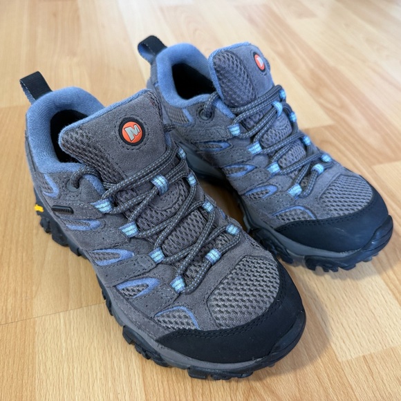 Merrell Women’s Size 5 Moab 2 WP Granite Hiking Shoes - Picture 2 of 12